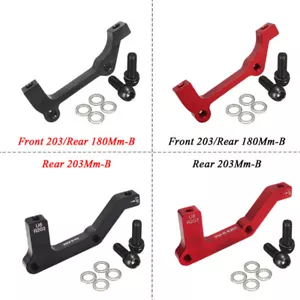 160/180/203mm MTB Bike Disc Brake Rotor Bike IS Brakes Adapter Caliper 180/203mm - Picture 1 of 15