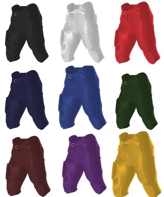 Alleson Athletic Integrated Youth Boys Dazzle Game Football Pants W/ Pads 688DY
