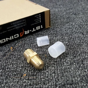 Copper AN4-1/4'' Oil Feed Restrictor Fitting For Borg Warner S200 S300 S400 SX-E - Picture 1 of 5