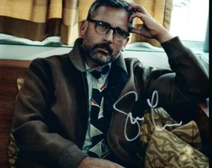 Foto autografiada de 8x10 firmada por Steve Carell con certificado de autenticidad - Imagen 1 de 1