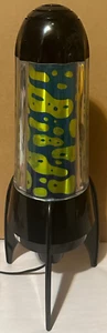 Vintage Lava Lite Rocket Ship Magma Lite Psychedelic Motion Rotating Lamp Works - Picture 1 of 18