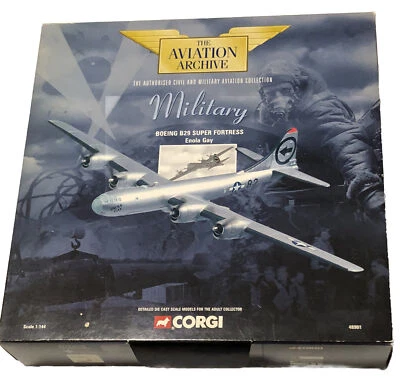 CORGI AVIATION ARCHIVE 1:144 BOEING B29 SUPERFORTRESS - ENOLA GAY 48901 - Image 1 of 4