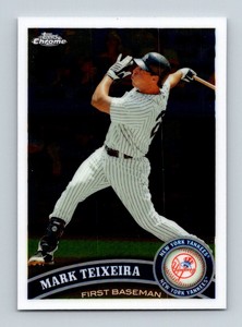 2011 Topps Chrome #140 Mark Teixeira