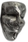 Guy Fawkes Mask 1 oz 999 Poured Silver Ingot Anonymous Pours, ￼￼V For Vendetta￼