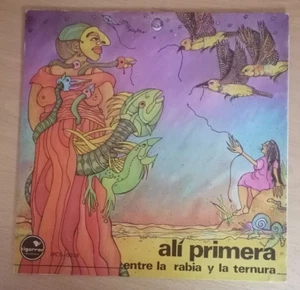 Ali Primera – Entre La Rabia Y La Ternura Venezuela 1984 LP - Imagen 1 de 4