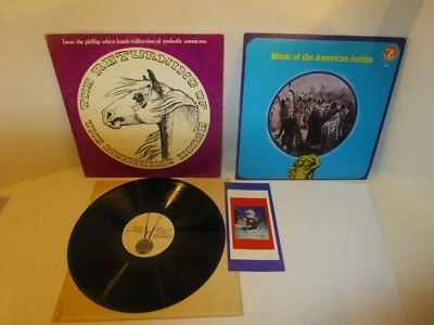 LP Private Native American  SIGNED   P. WHITE HAWK  SIGNED  + BONUS LP   TR68 - Image 1 of 2