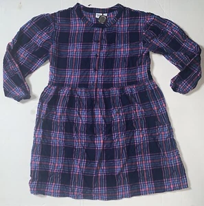 Preowned- Gap Kids Long Sleeve Plaid Dress Girls (Size XL) - Picture 1 of 8