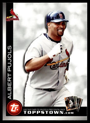 2010 Topps #TTT14 Albert Pujols Ticket to Topps Town - Image 1 of 2