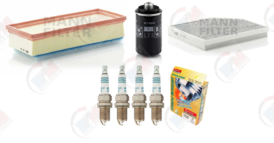 Kit de puesta a punto MANN (DENSO Iridium POWER) para Audi A4 2.0T 2009-2016 turboalimentado Foto 1 de 1