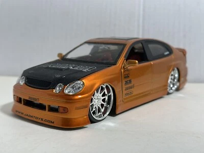 JADA IMPORT RACER LEXUS GS430 COPPER 1:24 DIECAST MODEL CAR NEW NO BOX - Image 1 of 4