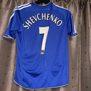 Chelsea Home football shirt 2006 - 07 Soccer Jersey "Shevchenko 7" Size S Adidas - Picture 1 of 8