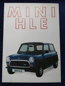 AUSTIN Mini HLE Prospekt 03.1983 - Bild 1 von 3