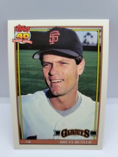 1991 Topps Factory Set Collector's Edition (Tiffany) Brett Butler #325 "MINT"