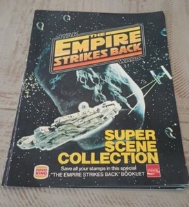 Star Wars The Empire Strikes Back Burger King Super Scene Collection Poster 1980 - Bild 1 von 3