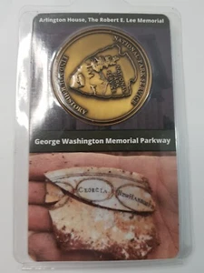 George Washington Memorial Parkway Arlington House National Parks Memorial Coin - Picture 1 of 5