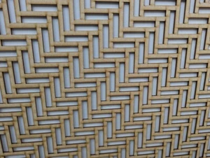 Wooden grille 6mm thick mdf decorative panel for radiator covers ,GP09 pattern - Picture 1 of 8