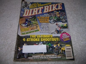 Dirt Bike Magazine June 1996 motorcycles motocross - Picture 1 of 2