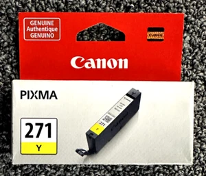 Canon (CLI-271) 0393C001 Yellow Ink Cartridge Sealed in damaged box - Picture 1 of 1