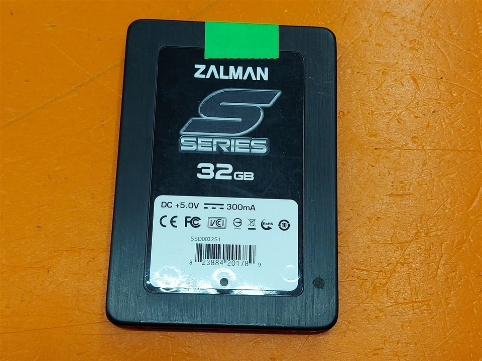 ⭐️⭐️⭐️⭐️⭐️ SSD - Zalman S Series 32GB SSD0032S1 2.5" Solid State Drive - Image 1 of 2