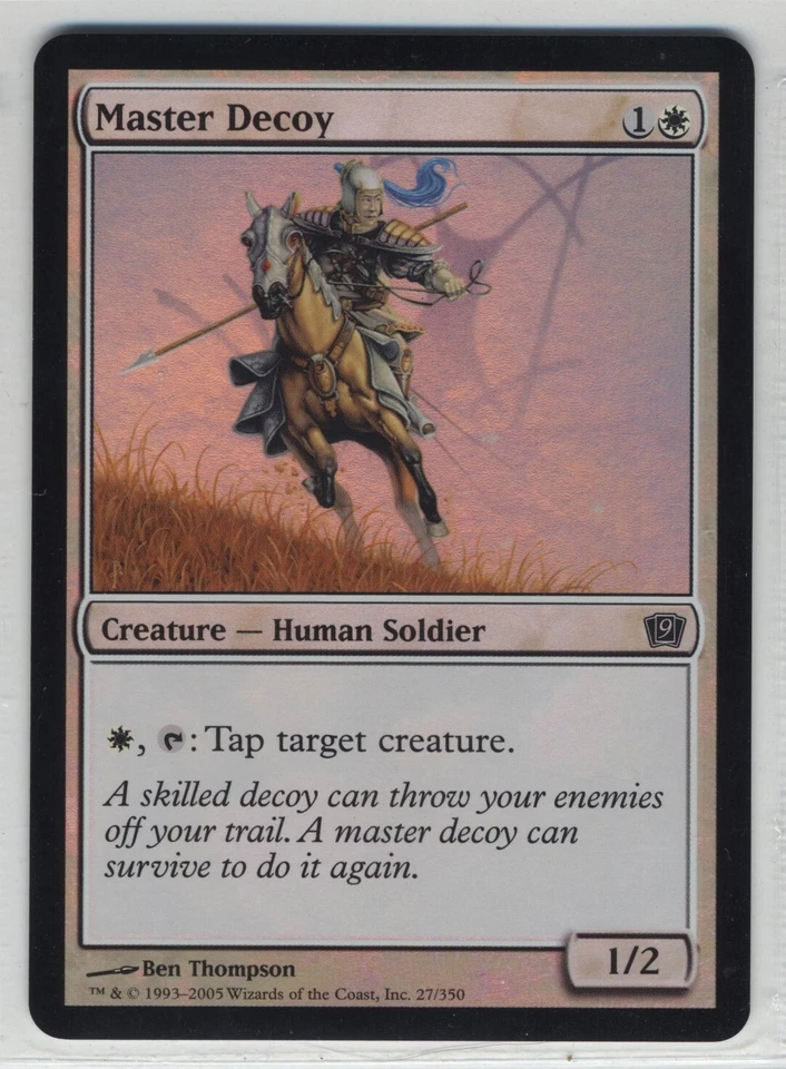 Magic the Gathering Master Decoy 9th Edition Foil x1 MTG Free Shipping! - Image 1 of 1