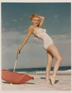 RAR Marilyn Monroe Original von Andre De Dienes gestempelt 1980er FOTO 438 - Bild 1 von 2