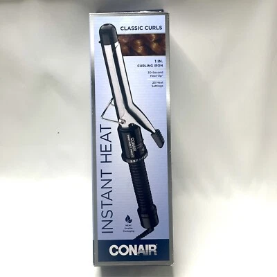 Conair Instant Heat Curling Iron *BRAND NEW* 1” Curl 25 Heat Settings - Image 1 of 2