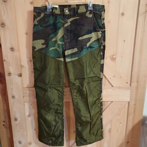 Red Head Camo Hunting Pants with Nylon Protector on Front and around Ankle 36x30 - Picture 1 of 13