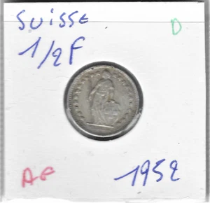 Switzerland ½ franc 1952 - Picture 1 of 2
