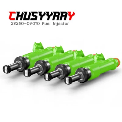 4x Fuel Injectors For 2009-2019 Toyota Highlander Camry RAV4 Avalon Sienna Venza — 第 1/4 张图片