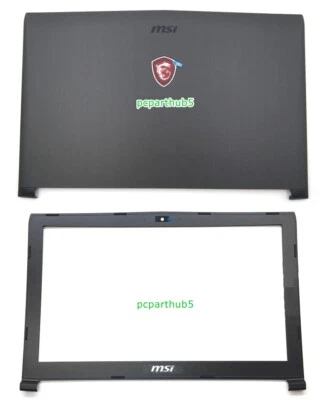 Nuevo MSI GV62 GV62 7RC 7RD 7RE 8RC 8RD 8RE MS-16J9 LCD Funda Trasera + Bisel Foto 1 de 2