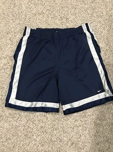 Nike  Mesh Athletic Shorts Mens Size M Medium  Blue - Picture 1 of 4