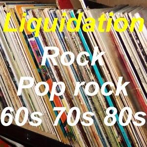 LIQUIDATION 2.97 to 7.97 Records Pick & Choose 60s 70s 80s ROCK POP ALL CLEANED! - Picture 1 of 198