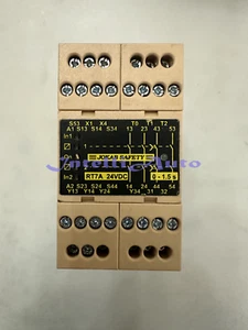 Relé de seguridad usado RT7A 2TLA010028R2000 ABB RT7A 24VDC 0-1,5S (Jokab); - Imagen 1 de 5