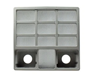 Parrilla del radiador inferior para Case IH/IHC 644 743 744 745 844 856 946 956 1046 1056 1246 - Imagen 1 de 2