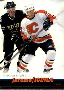 1999-00 Pacific Calgary Flames Hockey Card #57 Jarome Iginla