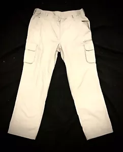 Trespass Beige Stone Cargo Trousers - Size Large - Picture 1 of 2