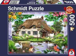 Schmidt Puzzle 58974 Romantisches Landhaus - 500 Teile - Picture 1 of 1