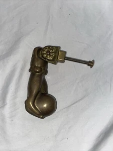 Antique Brass Hand Door Knocker. P. Missing Hardware - Picture 1 of 8
