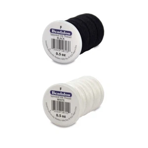 Beadalon® Spooled Silk Thread * Choose Color and Size - Picture 1 of 3