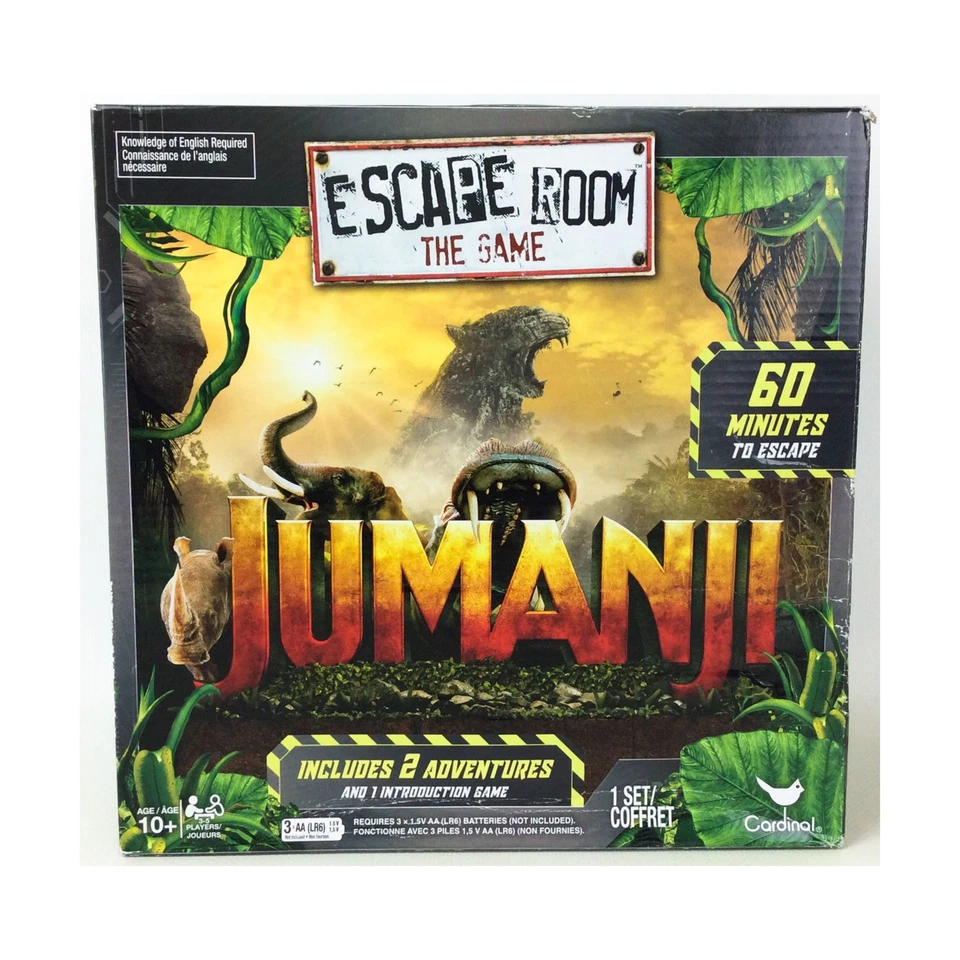 Cardinal Boardgame Escape Room Game - Jumanji Box VG/VG+ - Image 1 of 1
