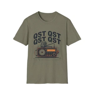 Ham Radio Tshirt T-Shirt Unisex Softstyle Vintage Tee Amateur QST - Picture 1 of 121