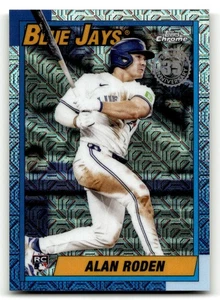 2025 Topps Update Alan Roden #US90C-15 1990 Topps Chrome - Silver Pack RC - Picture 1 of 2