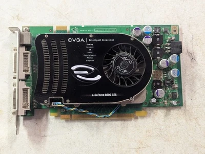 EVGA e-GeForce 8600 GTS 256MB GDDR3 PCIe Video Card Dual DVI S-Video NVIDIA GPU - Image 1 of 4