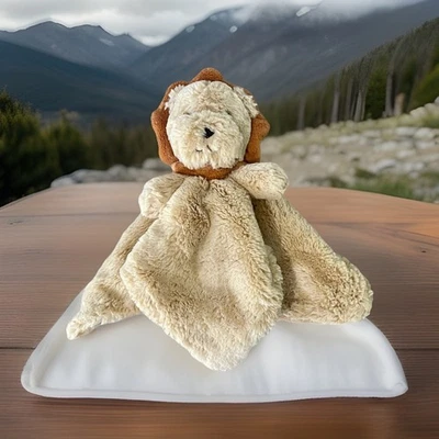Koala Bebé León Lovey Manta Felpa Sonajero Seguridad Peluche Beige Suave Foto 1 de 4