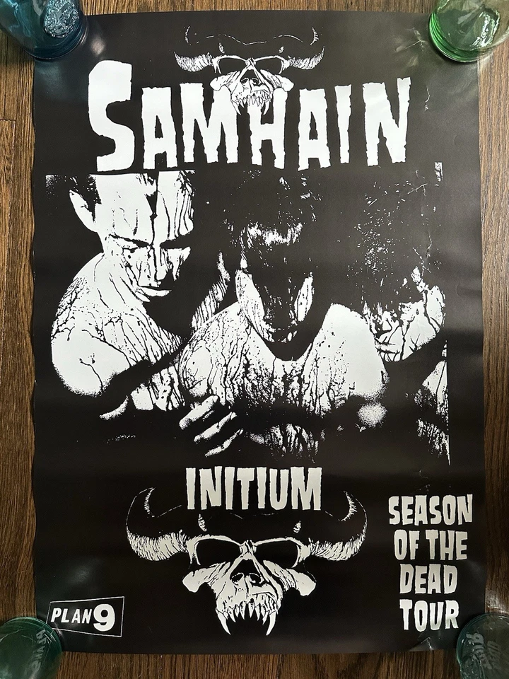 Samhain Poster Promo Season Of The Dead 1985 Glenn Danzig Original - Image 1 of 1