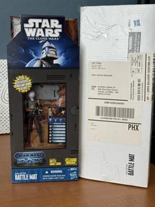 Star Wars Clone Wars Sergeant Bric Galatic Battle Mat 2010 Mail Away - Picture 1 of 5
