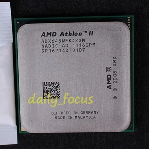 AMD Athlon II X4 645 3.1 GHz CPU Processor ADX645WFK42GM 667 MHz Socket AM3 - Picture 1 of 2
