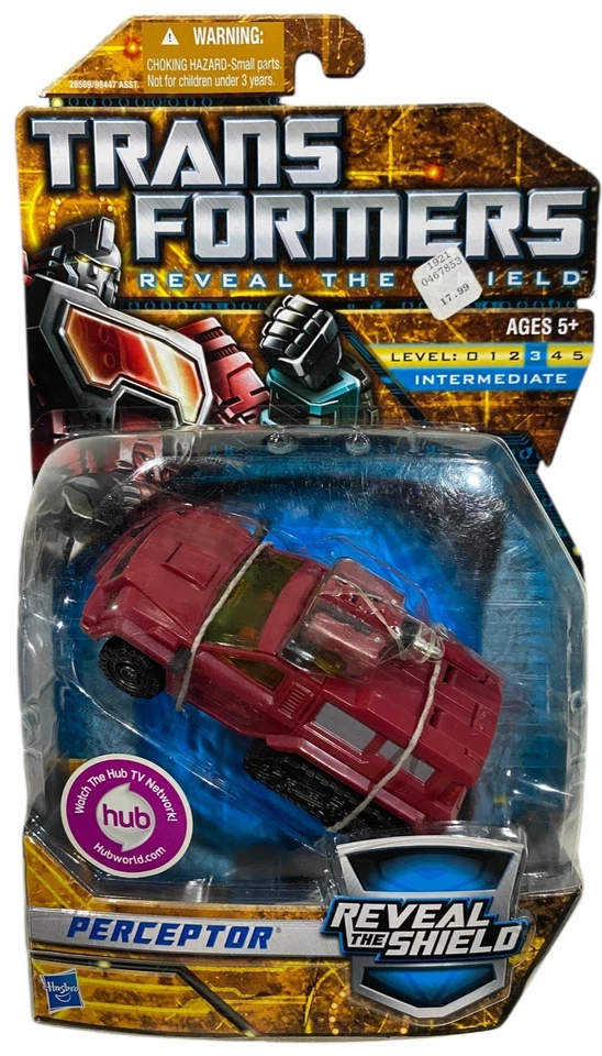 Transformers Reveal the Shield Perceptor Deluxe Class Action Figure Hasbro 2010 - Image 1 of 2
