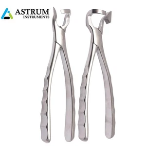 Dental Extraction Physics Forceps Dental Surgery Tools Standard Series Set of 2 - Picture 1 of 12