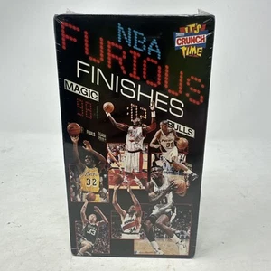 NBA Furious Finishes (VHS, 1996) Jordan, Bird, King, Olajuwon - New Sealed - Picture 1 of 4